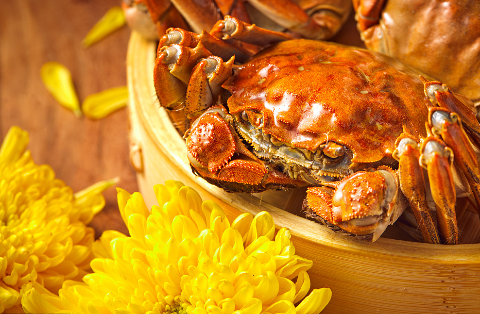 香草(cǎo)綁大(dà)閘蟹方法